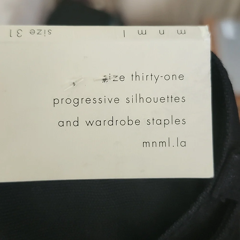 MNML sleek black